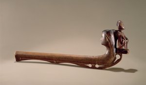 Tubo Iroquois, c.1725 (madeira)